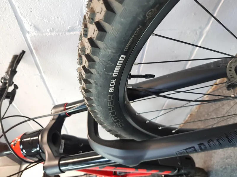 Ex Demo - Trek Rail 9.5 Electric Full Suspension Mountain Bike Medium 2021 in Red  -2