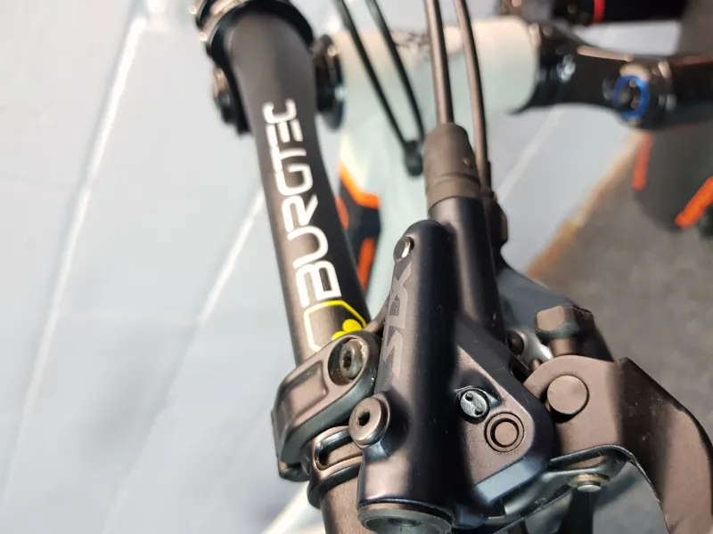 Ex-Demo Orange Stage Evo RS 21 XL Full Suspension Mountain Bike 2021 in White-1