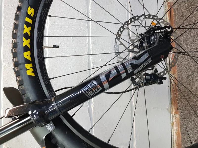 Ex-Demo Orange Stage Evo RS 21 XL Full Suspension Mountain Bike 2021 in White-2