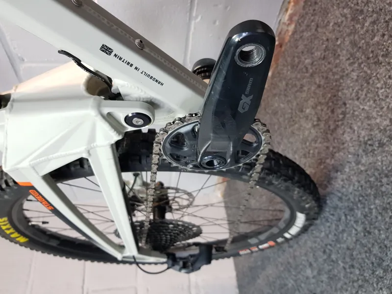 Ex-Demo Orange Stage Evo RS 21 XL Full Suspension Mountain Bike 2021 in White-6