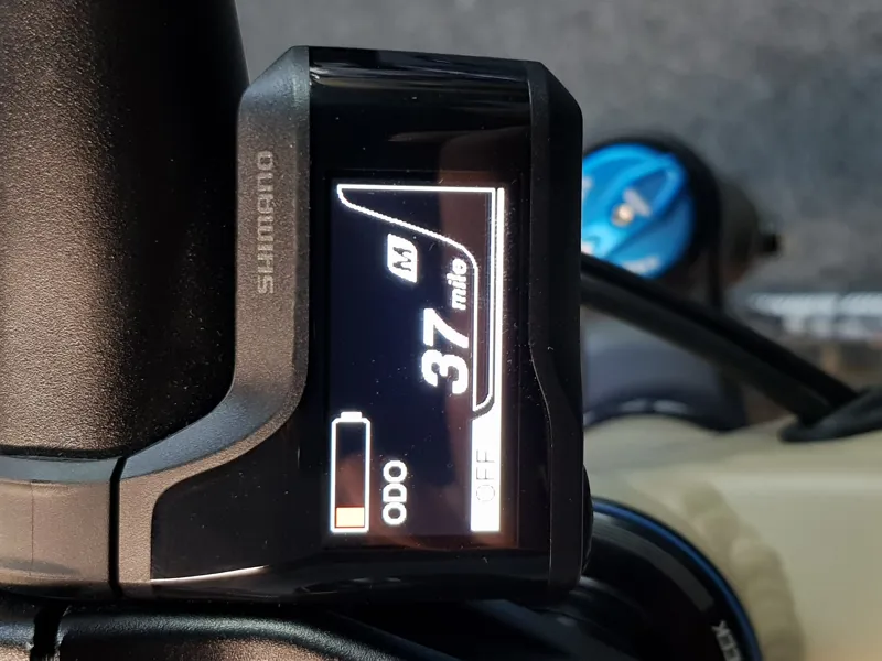 Ex Demo Orange Surge 29 Pro Large Electric Full Suspension Mountain Bike 2021 in Sand-6