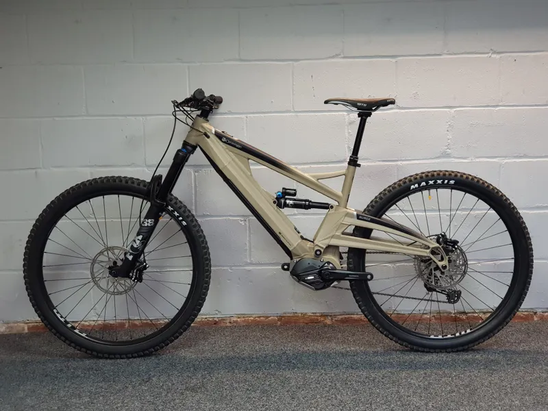 Ex Demo Orange Surge 29 Pro Large Electric Full Suspension Mountain Bike 2021 in Sand-7