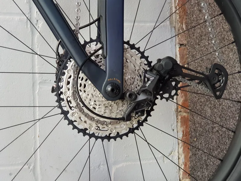 Ex Display Orbea Rise M10 Large Electric Full Suspension Mountain Bike 2021 in Blue-1