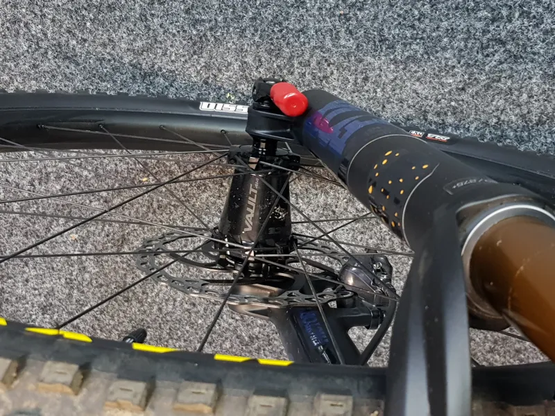 Ex Display Orbea Rise M10 Large Electric Full Suspension Mountain Bike 2021 in Blue-5