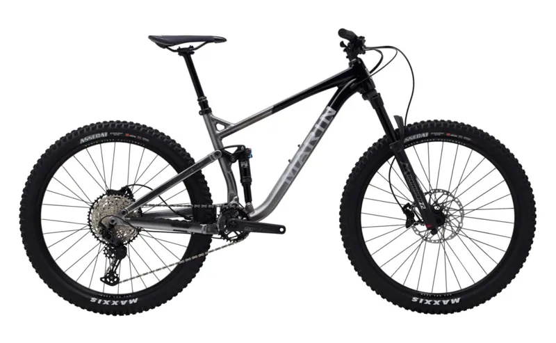 Marin Rift Zone 3 27.5 Full Suspension Mountain Bike 2022 in Black
