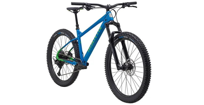 Marin San Quentin 2 27.5 Hardtail Mountain Bike Large 2024 in Blue/Green-1