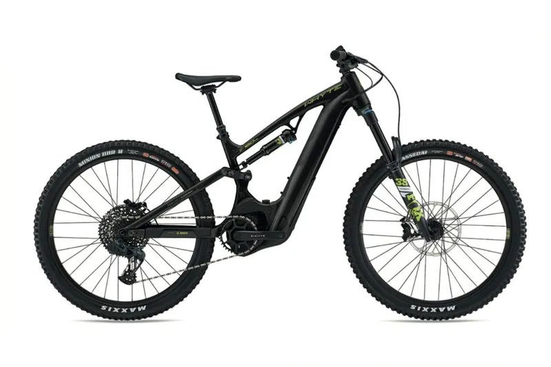 Whyte E-160 RS Mx Electric Mountain Bike 2023 in Black