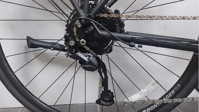 EX Display Trek FX 3 Disc Equipped Womens Step Through Hybrid Bike Medium 2021 in Black-1