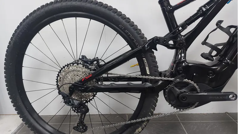 EX DEMO Specialized Turbo Levo Comp Electric FS Mountain Bike Small 2021 in Black Red -1
