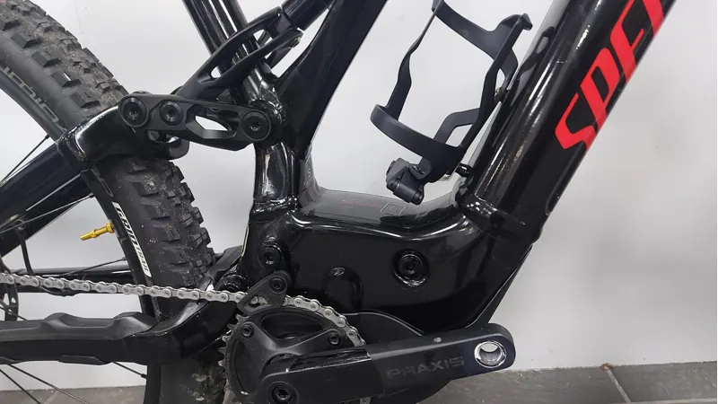 EX DEMO Specialized Turbo Levo Comp Electric FS Mountain Bike Small 2021 in Black Red -3