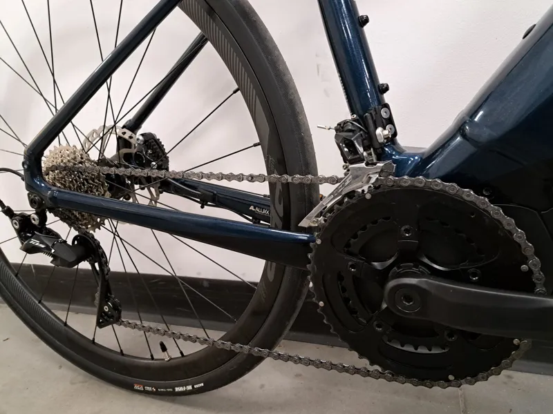 EX DISPLAY Giant Road E+ 2 Pro Electric Road Bike MEDIUM 2021 in Cosmos Navy -1