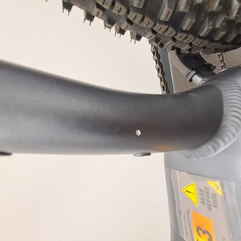 EX DEMO Cube Reaction Performance 500 Electric Mountain Bike X-Large  2022 in Grey-2