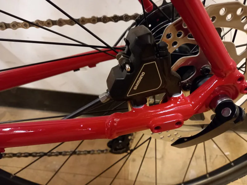 Ex-Display Trek FX 3 Disc Womens Hybrid Bike Large 2021 in Magenta-2