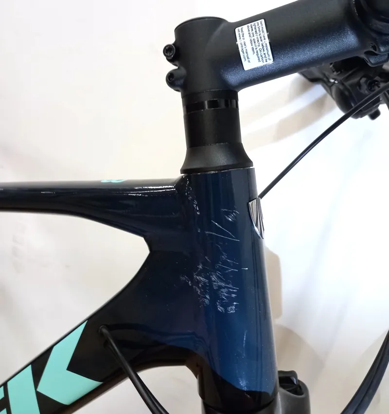 EX DISPLAY Trek Dual Sport 3 Women's Hybrid Bike Large 2021 in Nautical Navy-2