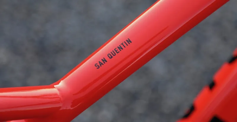 Marin San Quentin 2 27.5 Hardtail Mountain Bike 2022 in Red-4