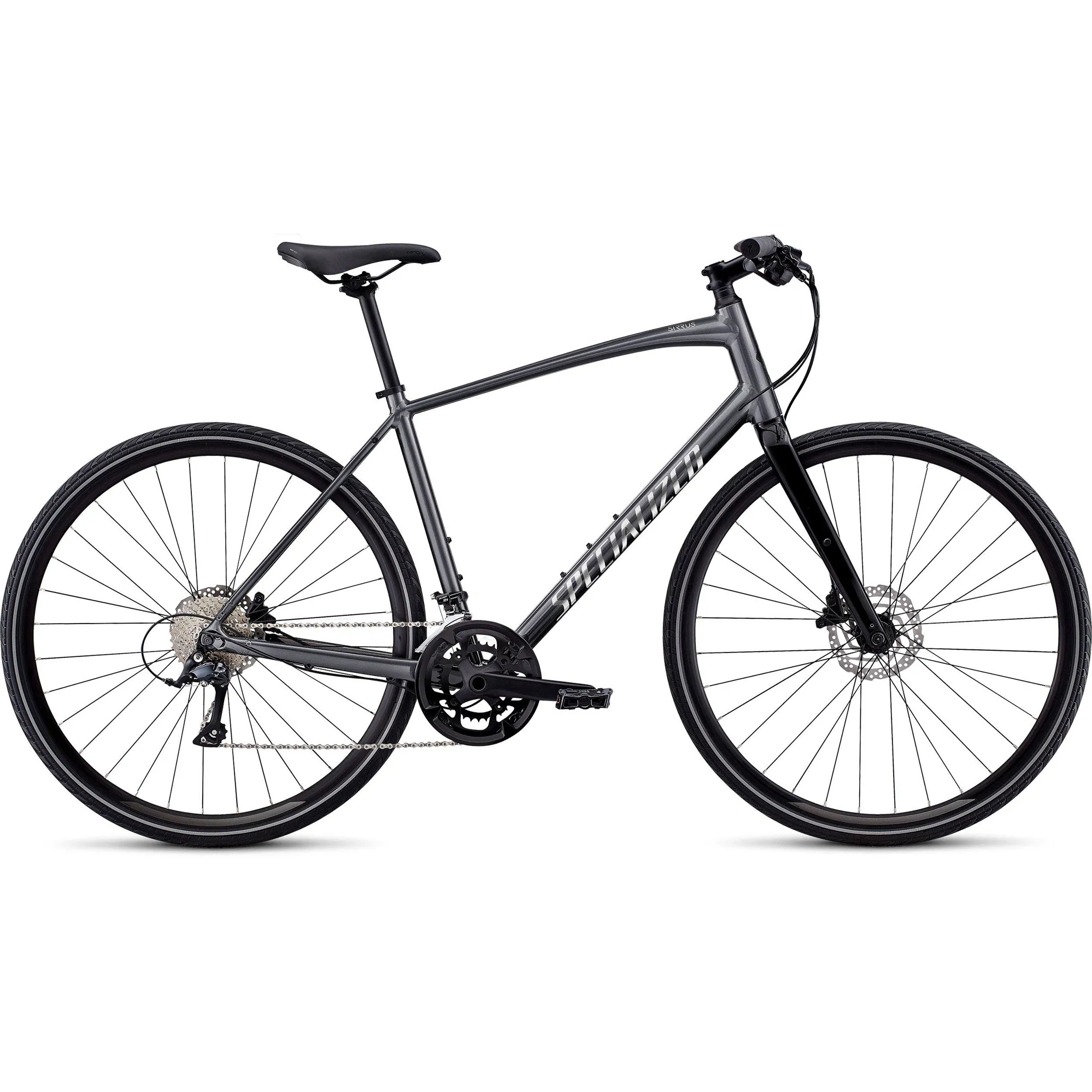 Specialized Sirrus Sport Alloy Disc Mens Hybrid Bike 2019 in Grey
