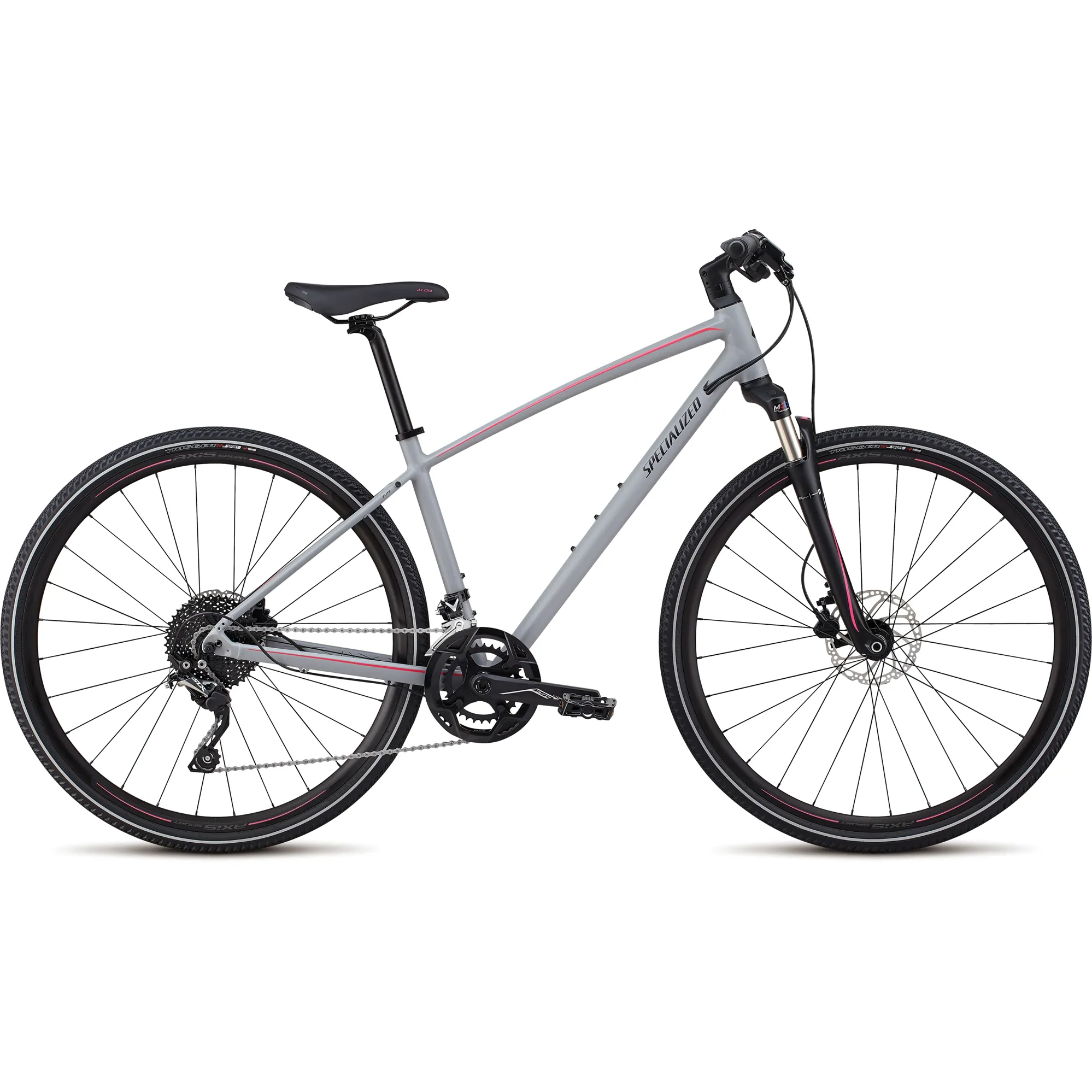 Specialized Ariel Elite Womens Hybrid Bike 2020 in Grey