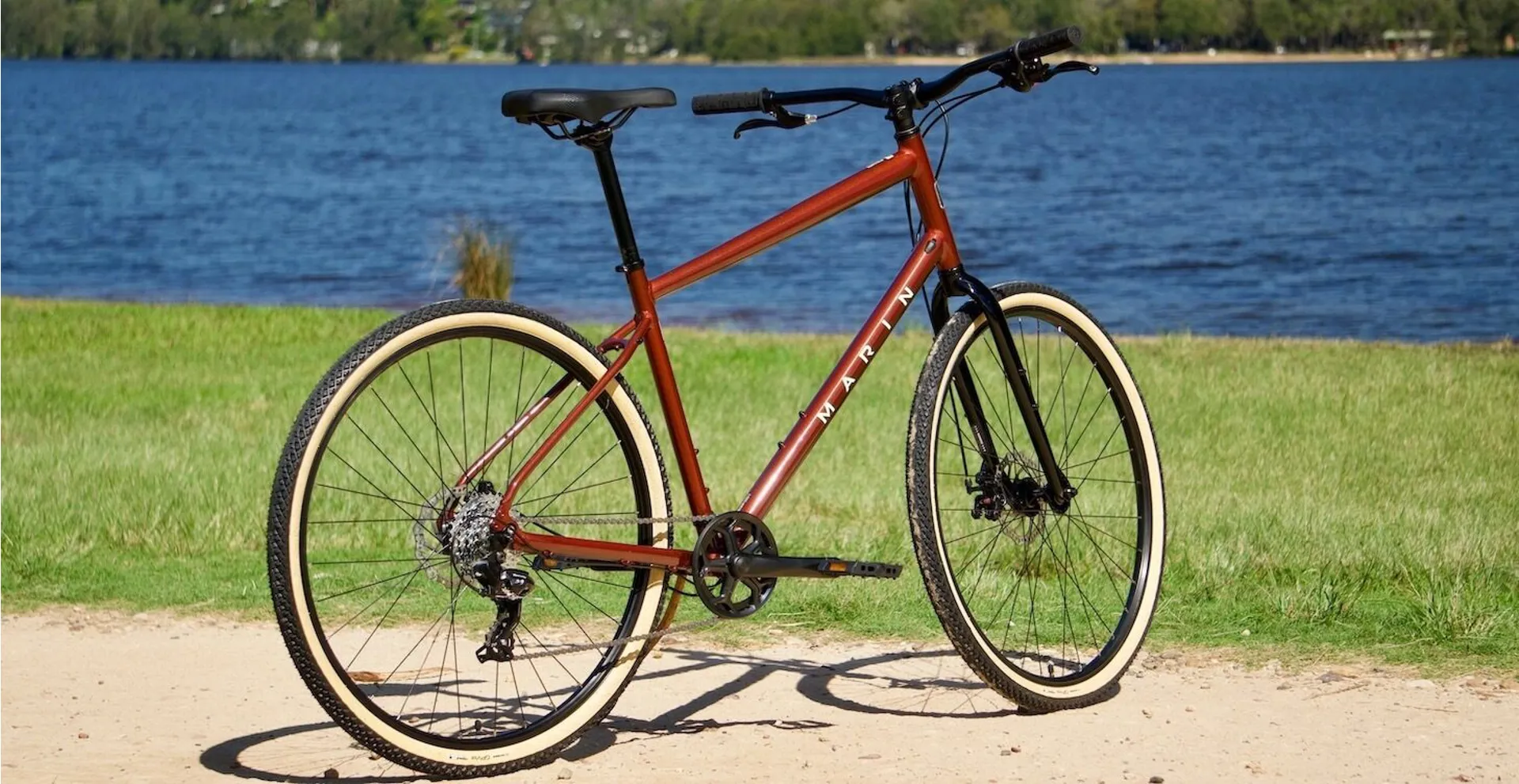 Marin Kentfield Hybrid Bike 2023 in Copper