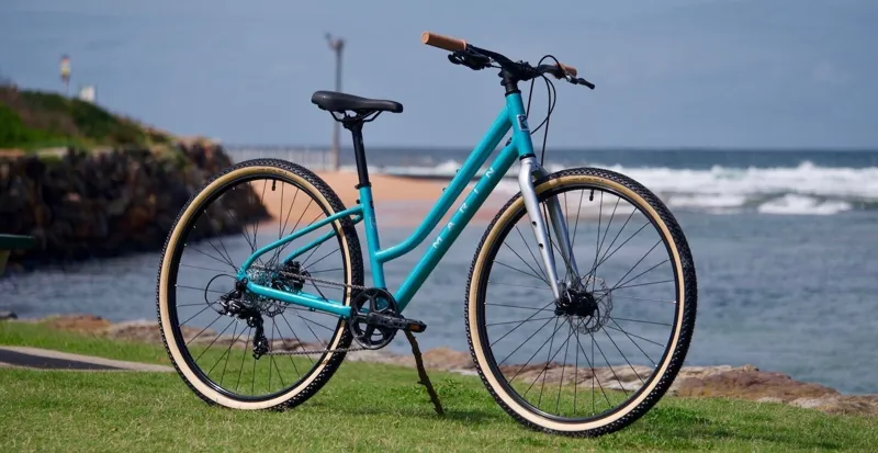 WRONG CODEMarin Kentfield 1 Step-thru Hybrid Bike 2023 in Teal-3