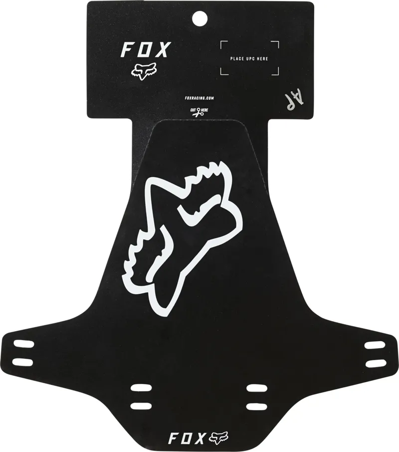 Fox Clothing Mud Guard in Black/White