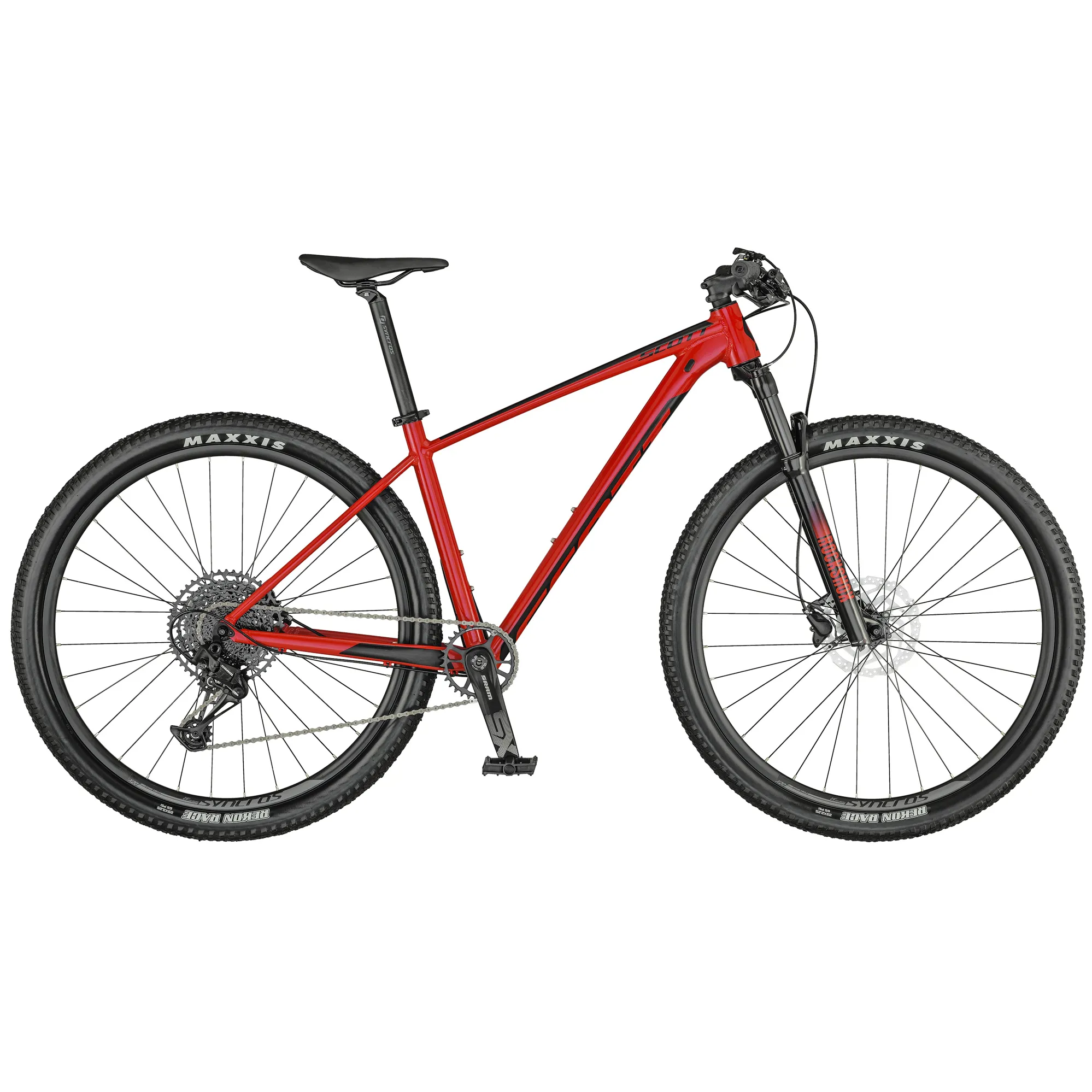 Scott Scale 970 Hardtail Mountain Bike 2021 in Red