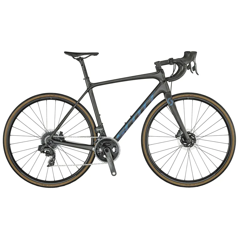Scott Addict SE Disc Carbon Road Bike 2021 in Black