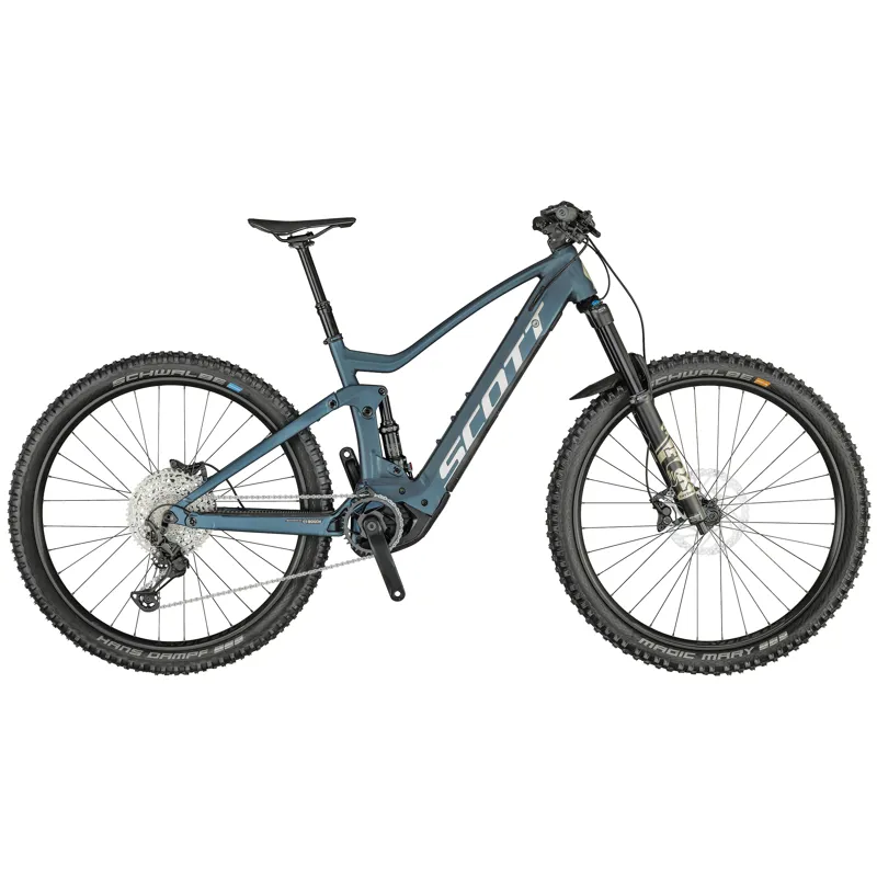 Scott Genius eRIDE 920 Electric Mountain Bike 2022 in Blue
