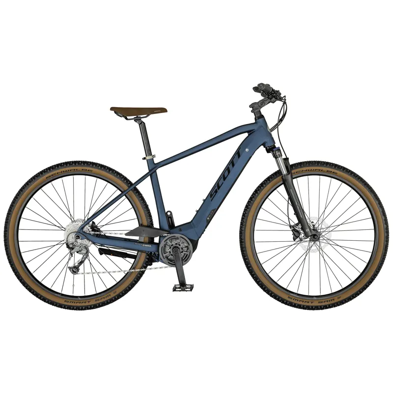 Scott Sub Cross eRIDE 30 Electric Hybrid Bike 2021 in Blue