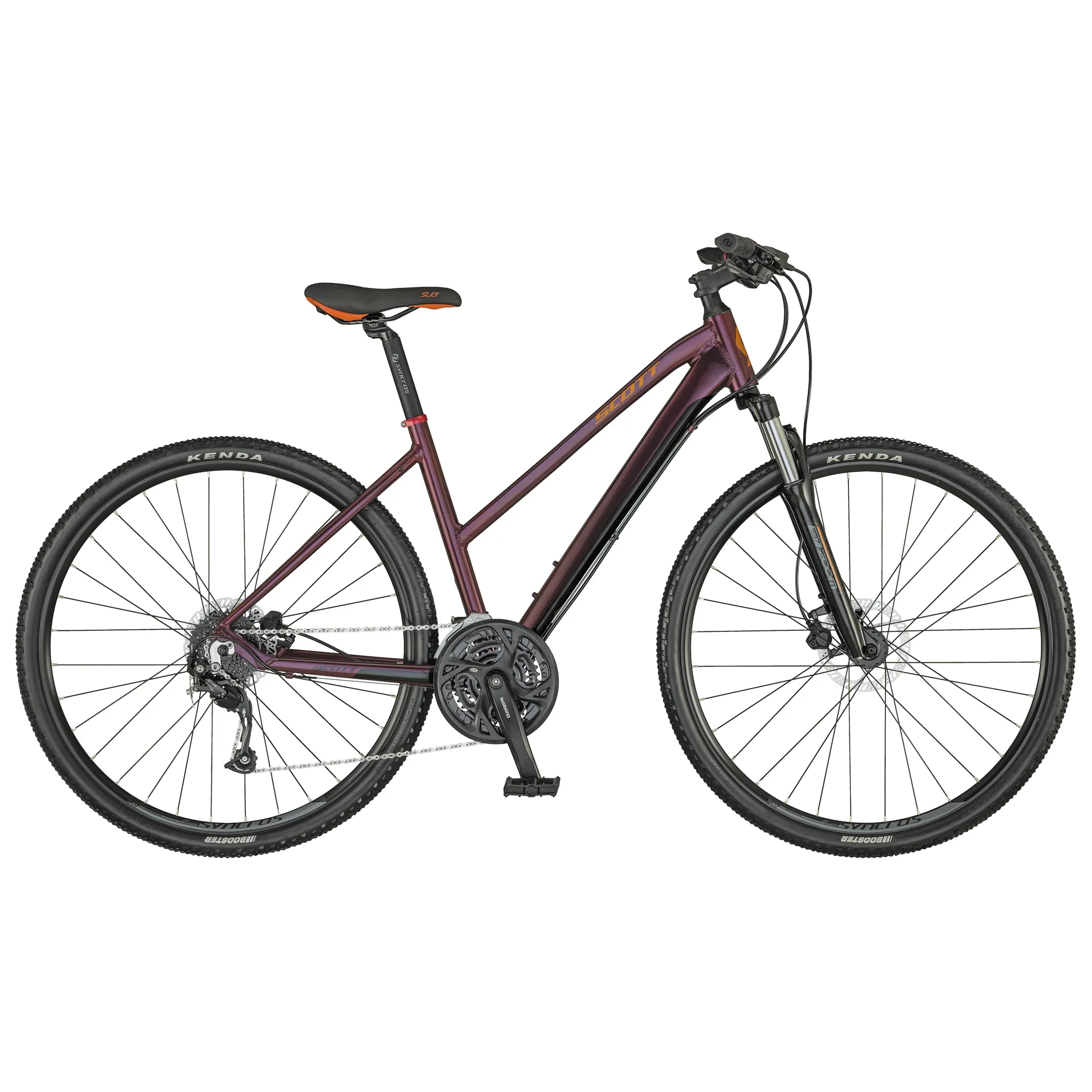 Scott Sub Cross 40 Lady Womens Hybrid Bike 2022 in Purple