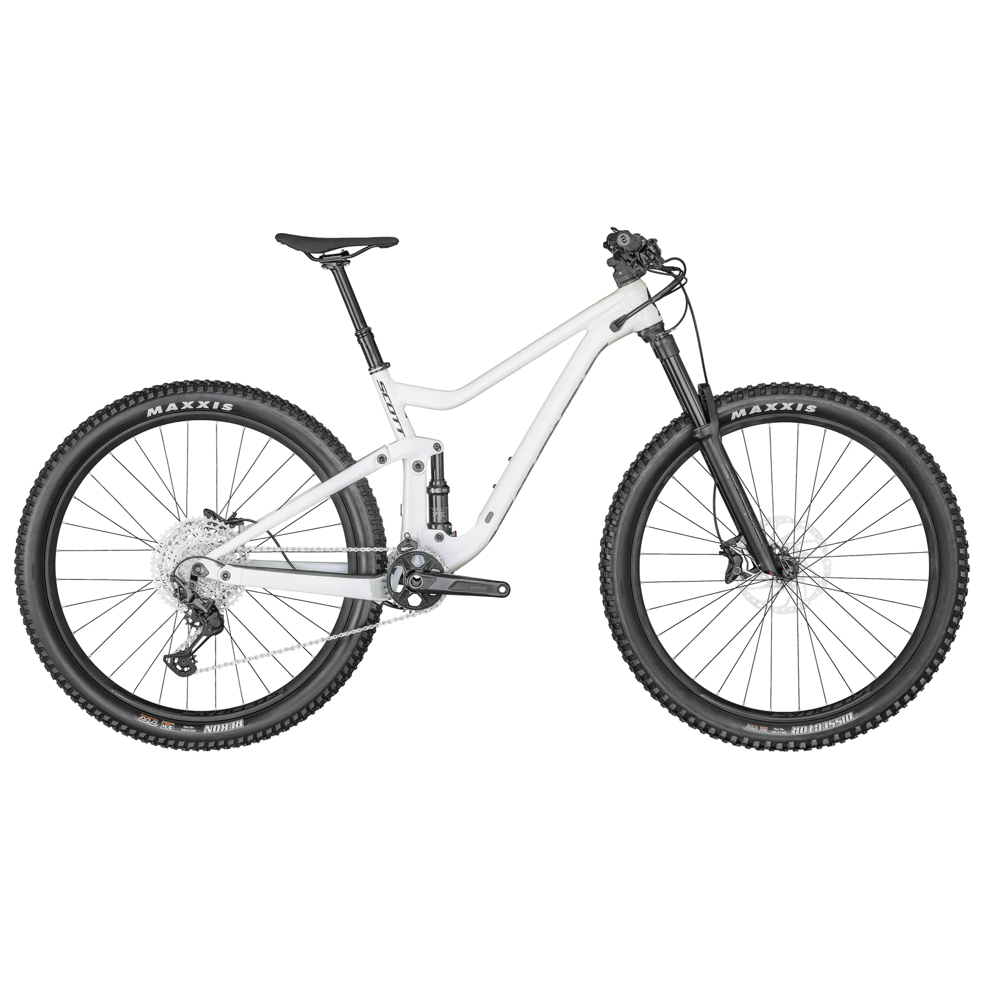 Scott Genius 940 Full Suspension Mountain Bike 2022 in White