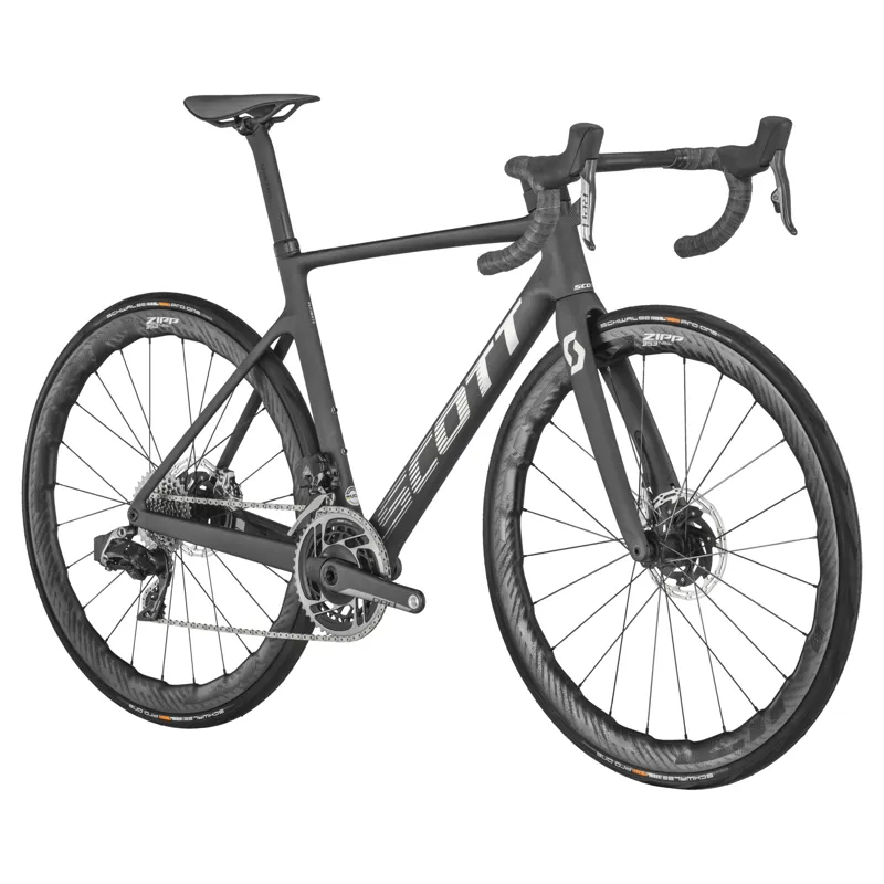  Scott Addict RC Ultimate Road Bike 2022 in Black-1