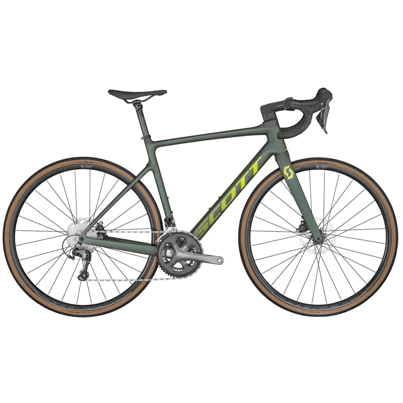 Scott Addict 40 Endurance Road Bike 2022 in Green