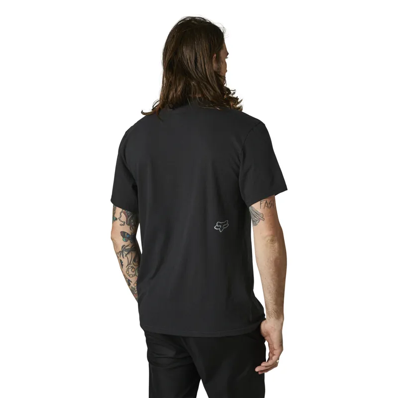 Fox Clothing Archer Short Sleeve Tee in Black-1