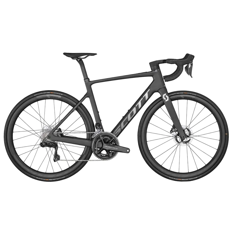 Scott Bike Addict eRIDE Ultimate Electric Road Bike 2022 in Black