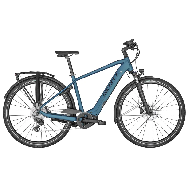 Scott Sub Sport eRIDE 10 Men's Electric Bike 2022 in Blue