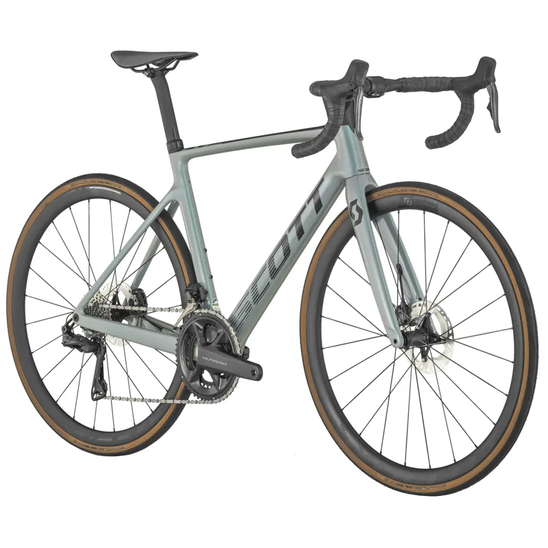 Scott Addict RC 15 Carbon Road Bike 2024 in Grey-1