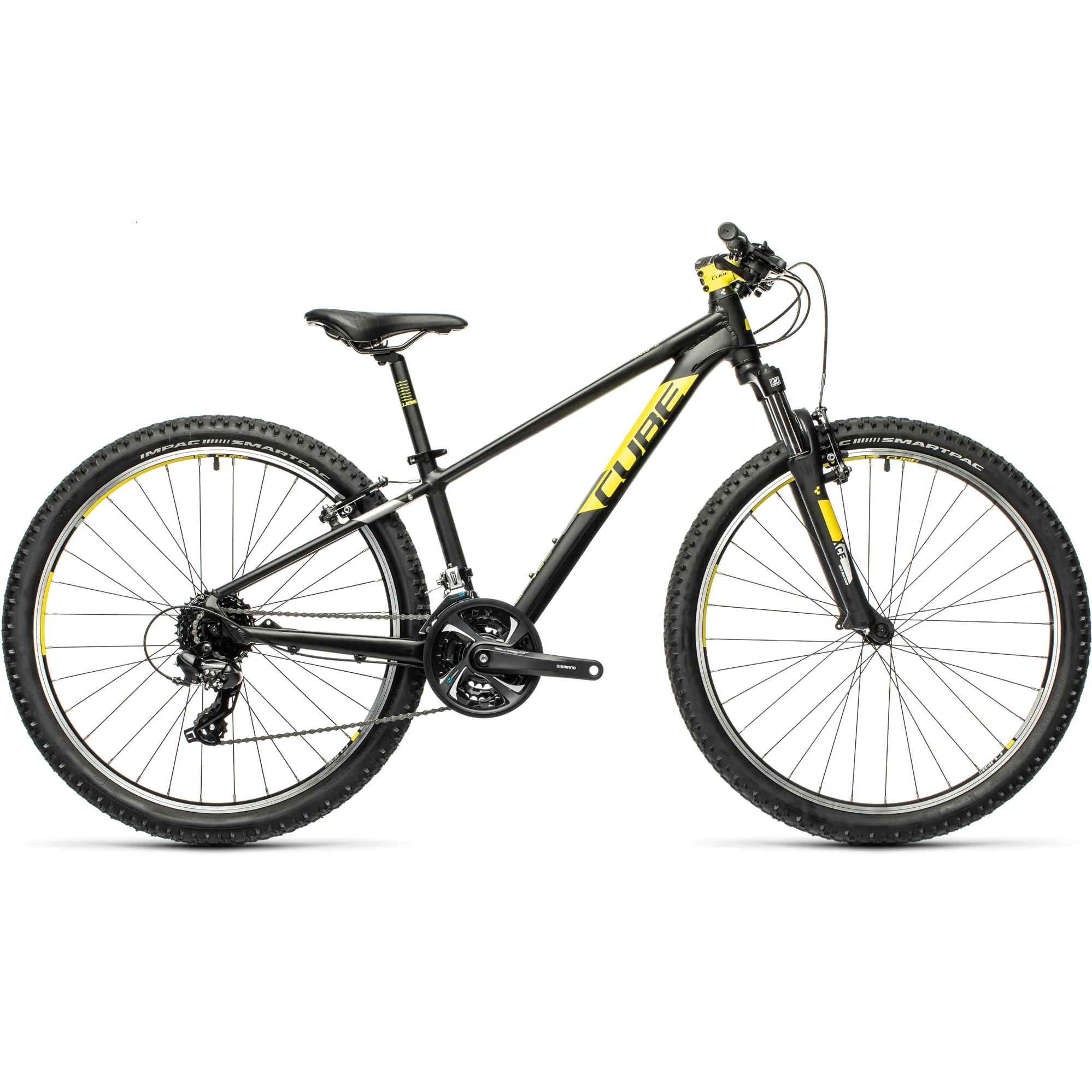 Cube Acid 260 26 inch Kids Bike 2022 in Black - Main Image