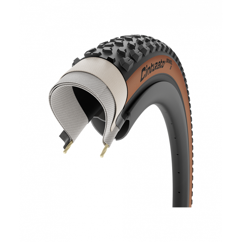Pirelli Cinturato Gravel Soft Classic 700x40-50c Tyre in Tan-4