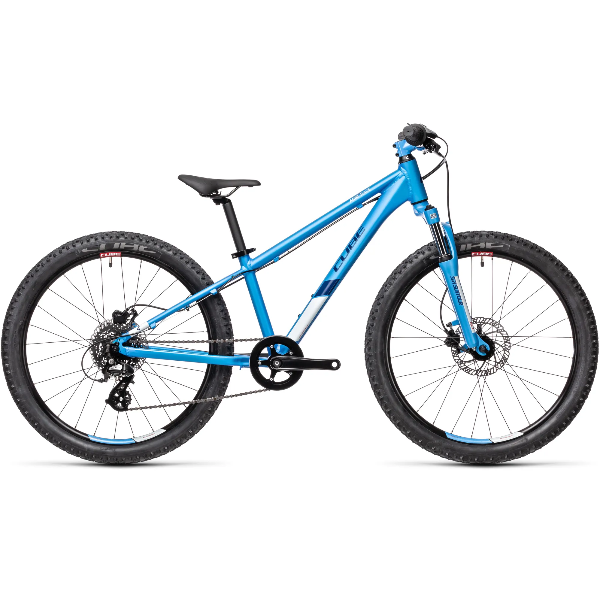 Cube Acid 240 Disc 24 inch Kids Bike 2022 in Blue1