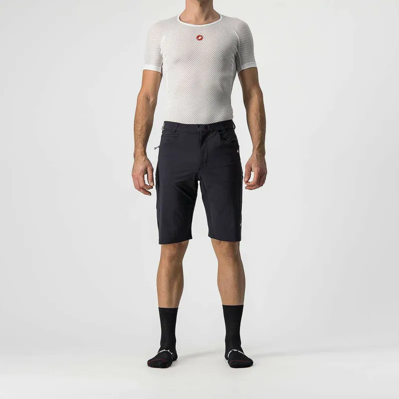 Castelli Unlimited Baggy Short in Black-2