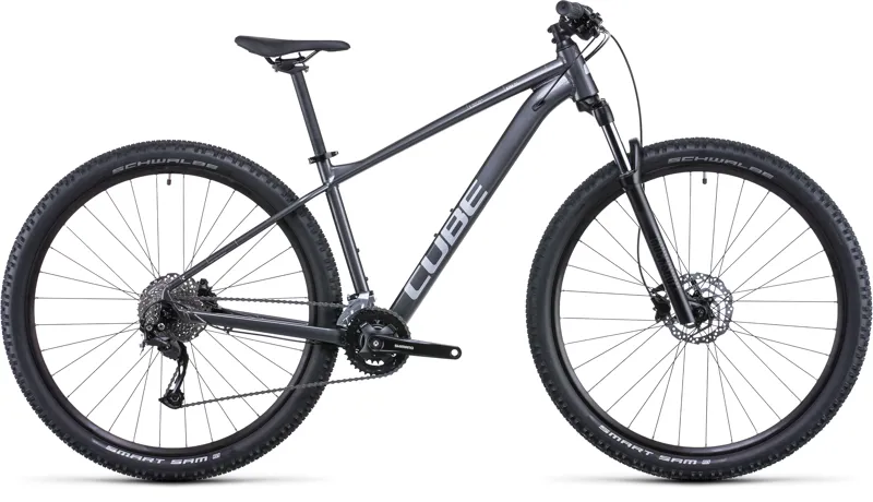 Cube Aim SL Hardtail Mountain Bike 2022 in Grey