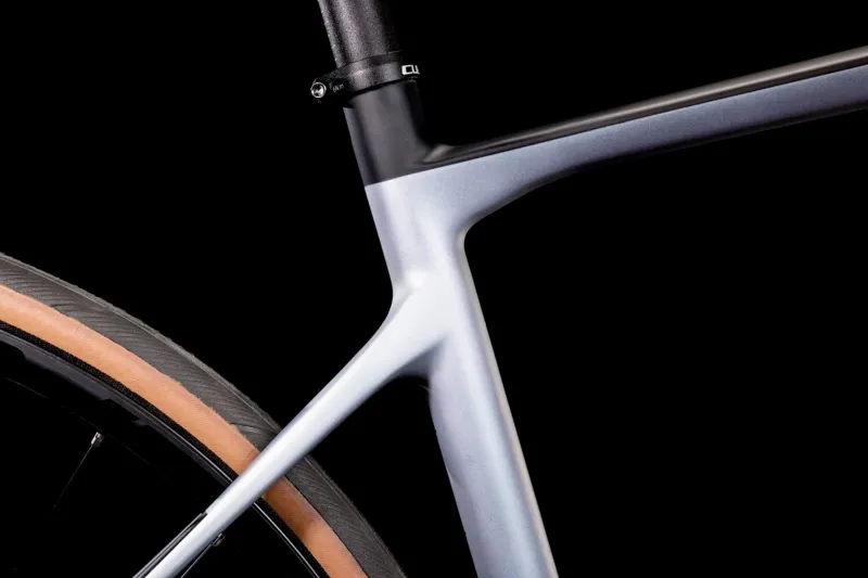 Cube Axial WS GTC SL Womens Road Race Bike 2022 in Galactic Blue-2