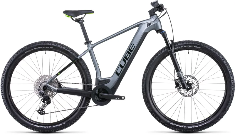 Cube Reaction Pro 500 Electric Mountain Bike 2022 in Grey