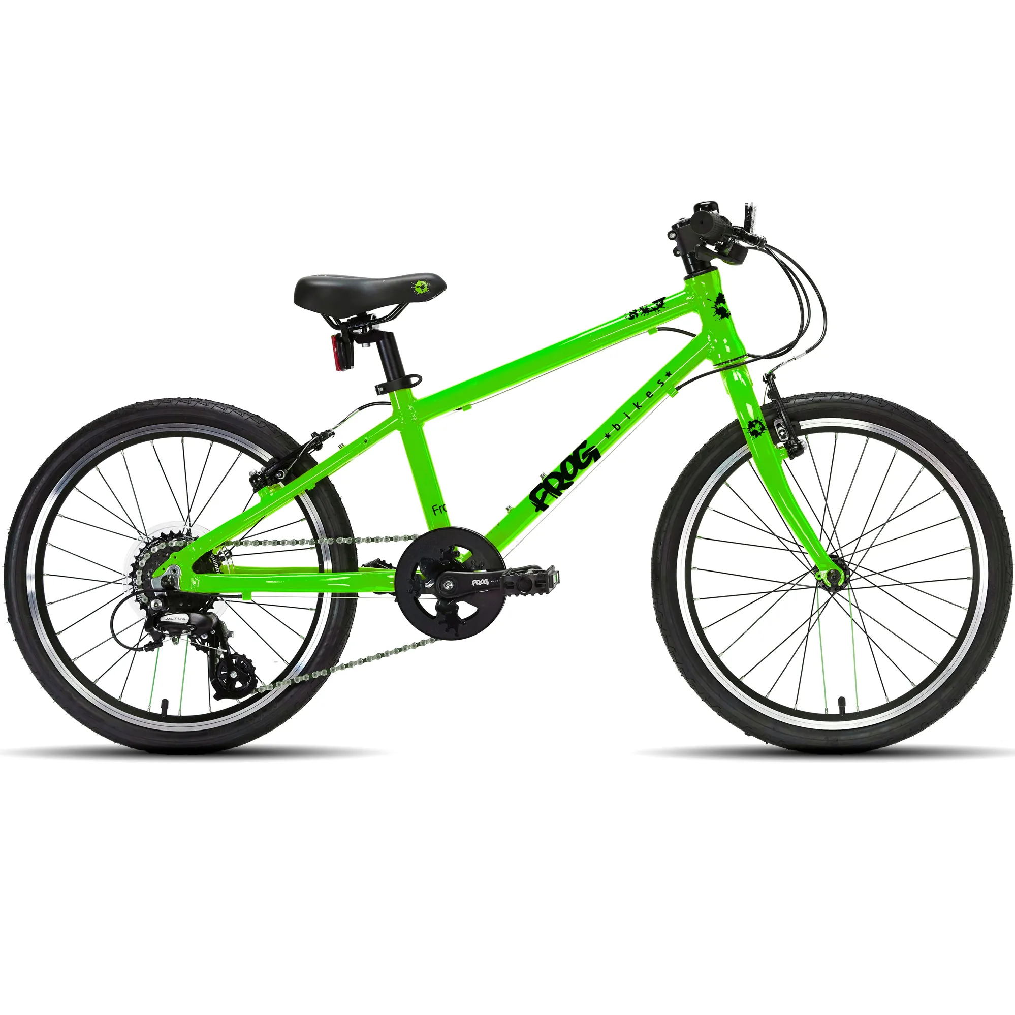 Frog 55 Hybrid Kids Bike 20 inch Wheel 2022 in Green