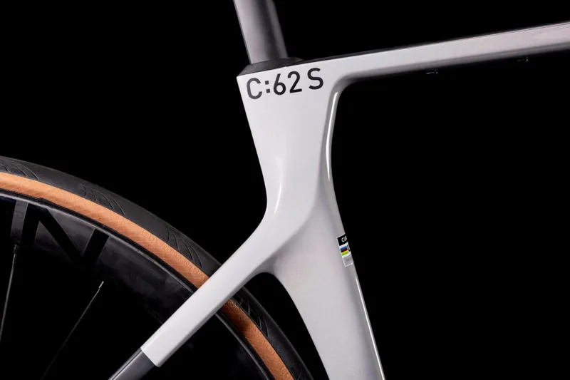 Cube Agree c:62 SL Road Race Bike 2022 in Grey-4