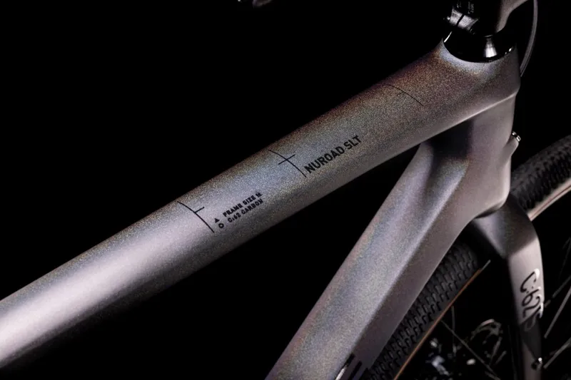 Cube Nuroad c:62 SLT Gravel Bike 2022 in Flat Prizm Black-3