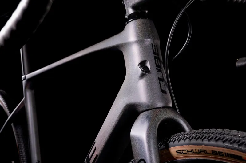 Cube Nuroad c:62 SLT Gravel Bike 2022 in Flat Prizm Black-1