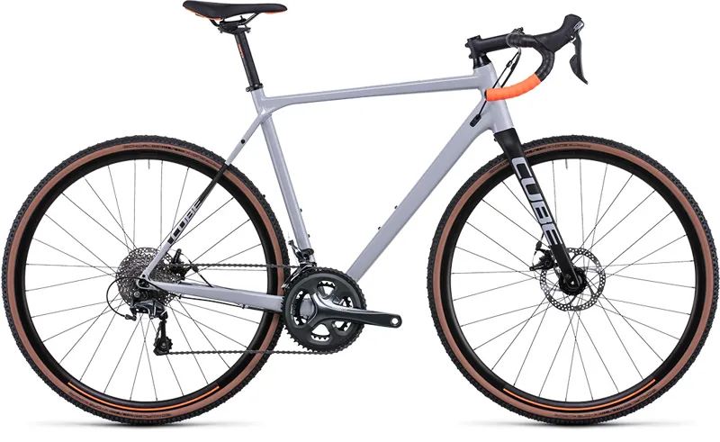 Cube Cross Race Cyclocross Bike 2022 in Grey Orange