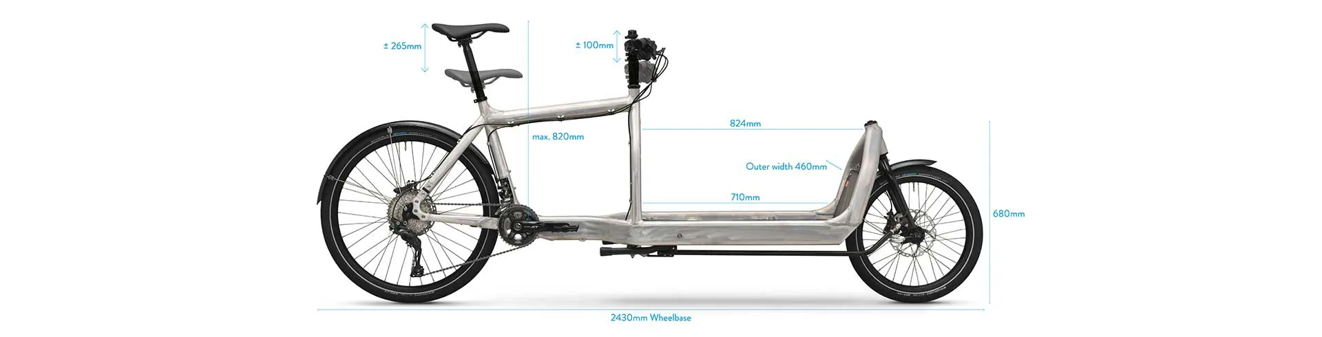 Bullitt Original Clockwork Orange Deore 20 Speed Cargo Bike 2021