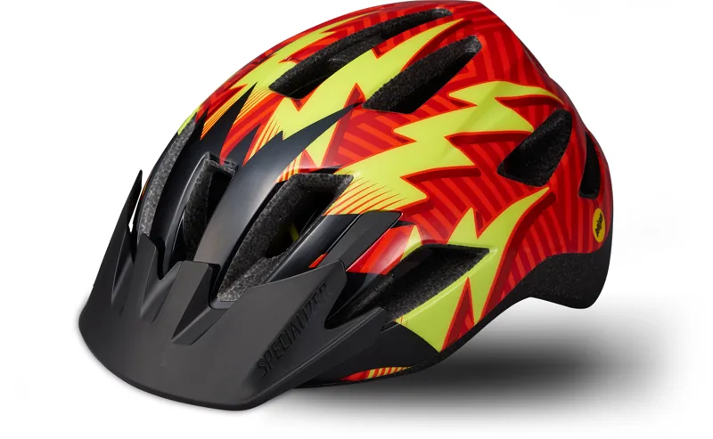 Specialized Shuffle LED MIPS Childs Helmet in Red